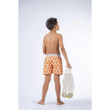 Oranges Print Classic Swim Shorts, Multi
