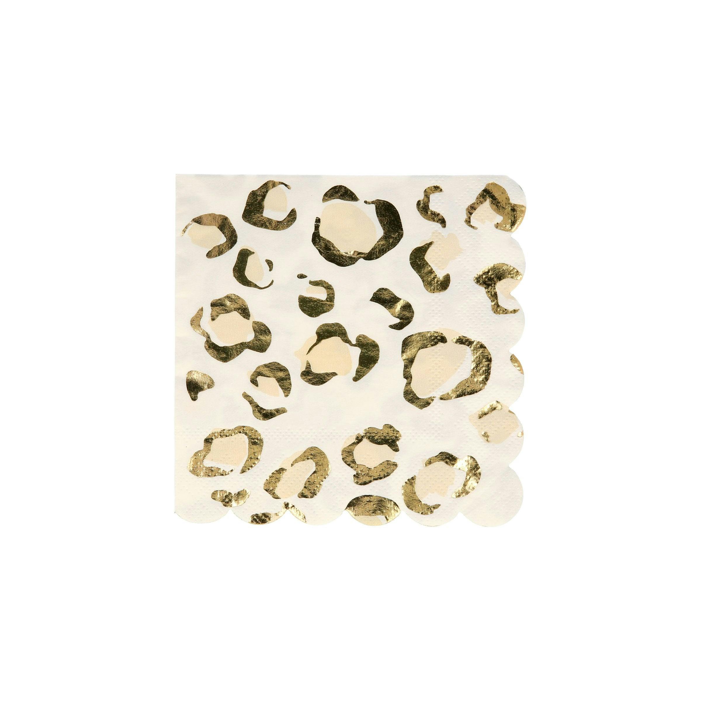 Safari Animal Print Small Napkins