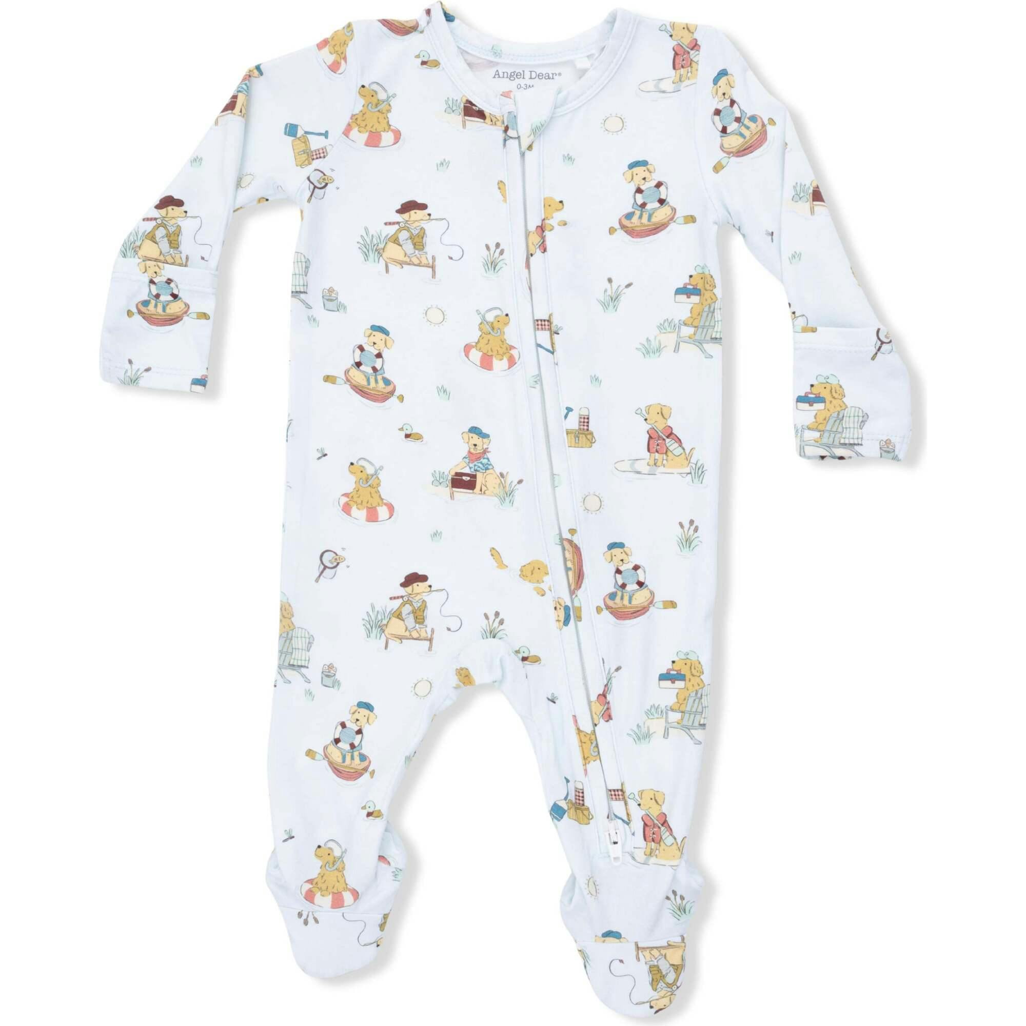 Lake Buddy Dogs - 2 Way Zipper Footie