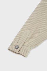 Organic Cotton Oversized Corduroy Shirt Jacket