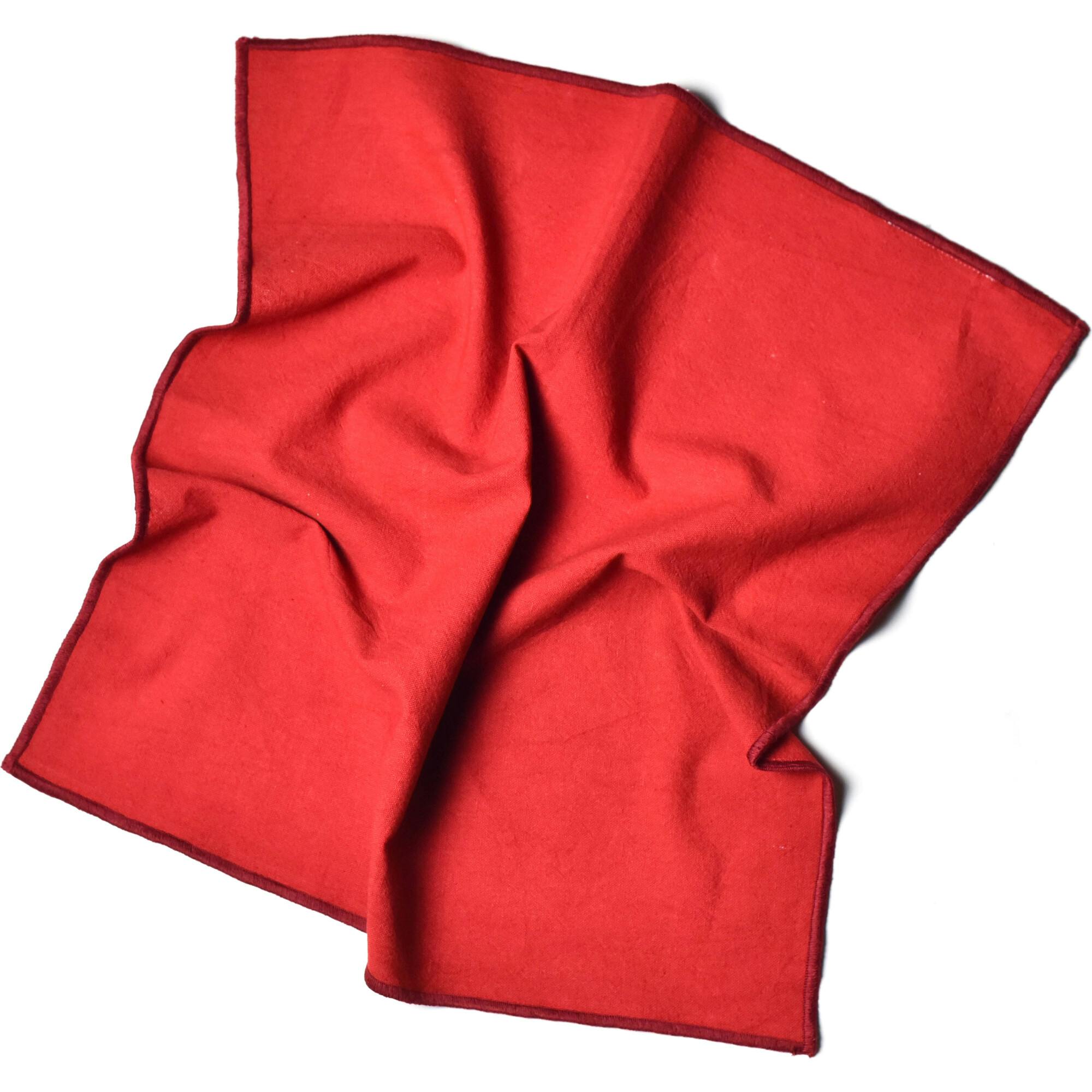 Color Block Red Napkin