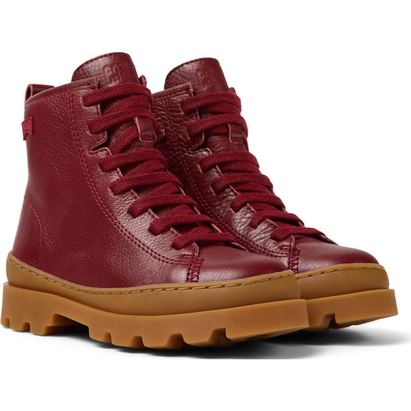 Brutus Ankle Boots, Burgundy