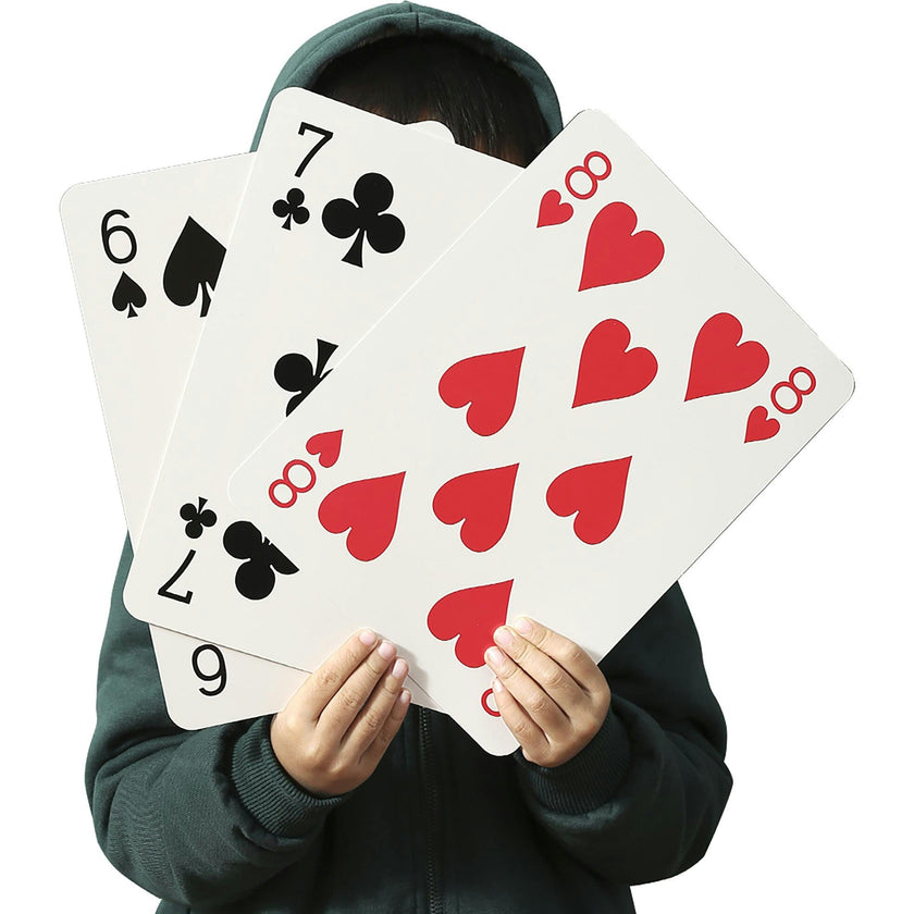 Trimate: Jumbo Playing Cards 8"x11"