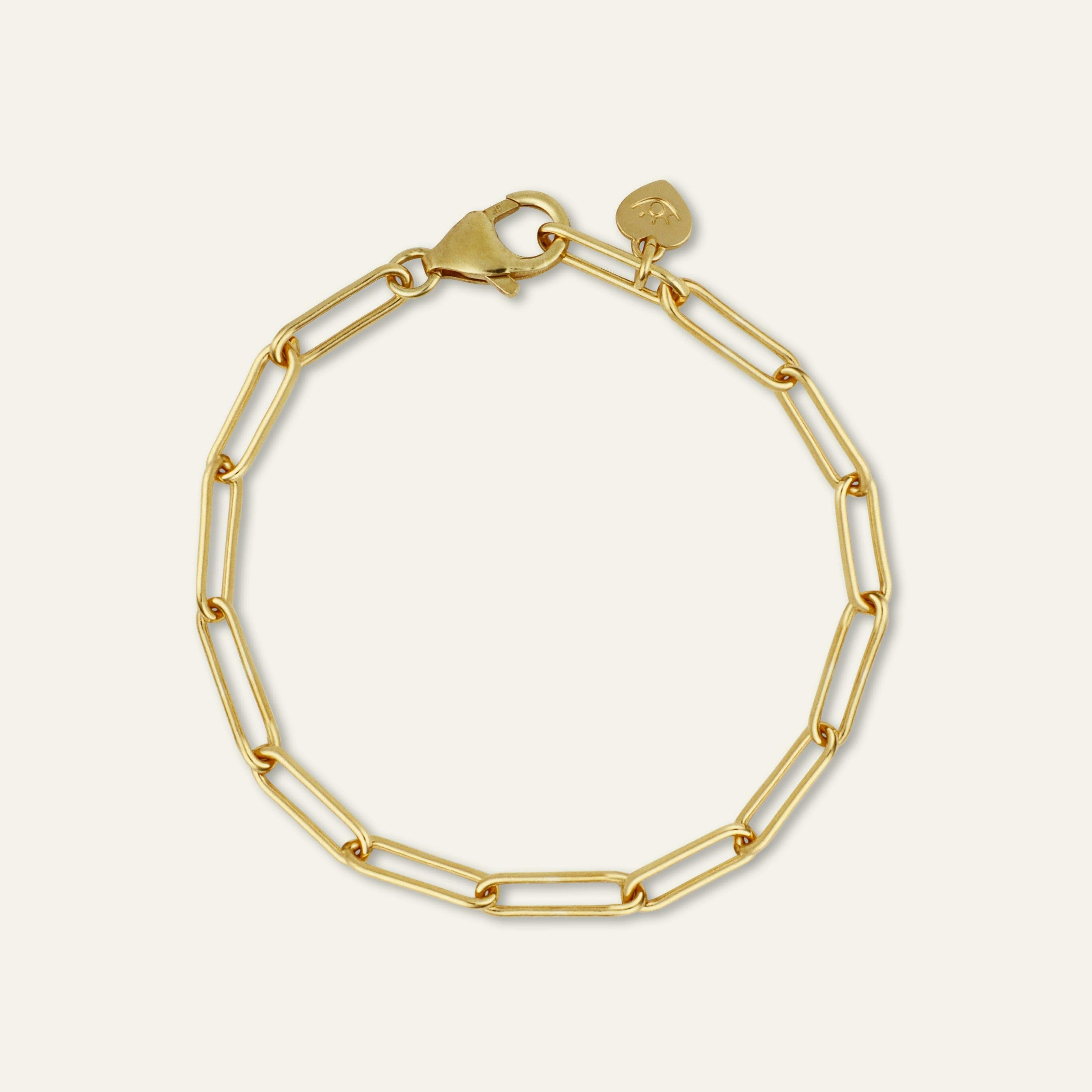 Long Link Bracelet Chain