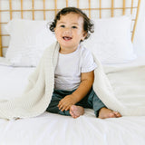 Chunky Knit Throw Blanket