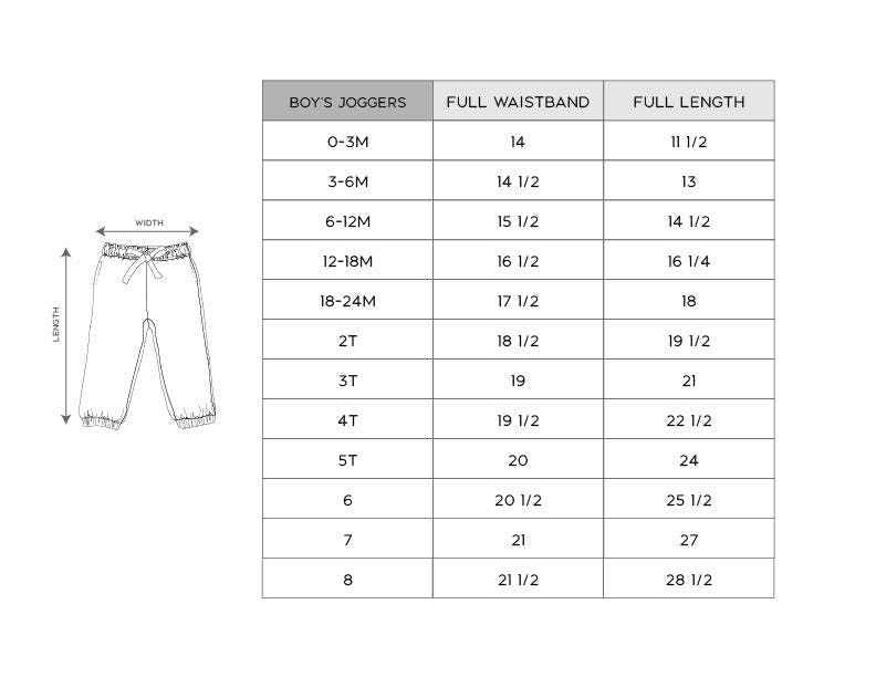 Boys Joggers in Caramel