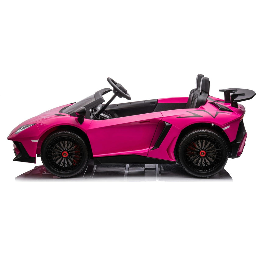 Officially Licensed Lamborghini Aventador 24V 2-Seater Ride-On