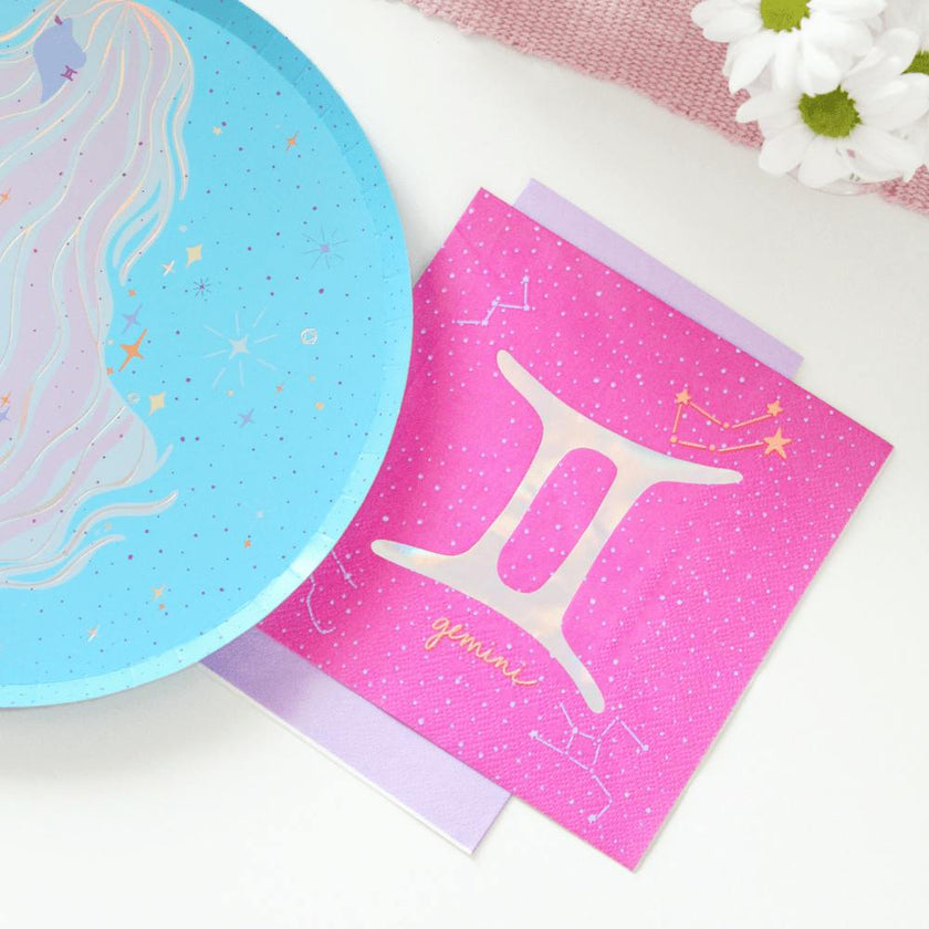 Zodiac Gemini Large Napkins
