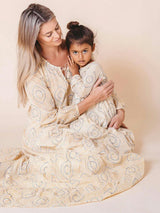 Block-Printed Bohemian Dress