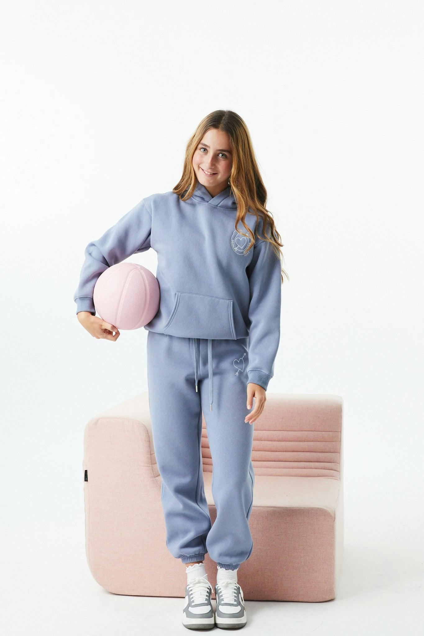Jessie Fall Blue Sky French Terry Jogger - Lucky