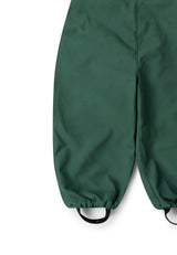 Olive Recycled Lined Waterproof Dungarees, Green