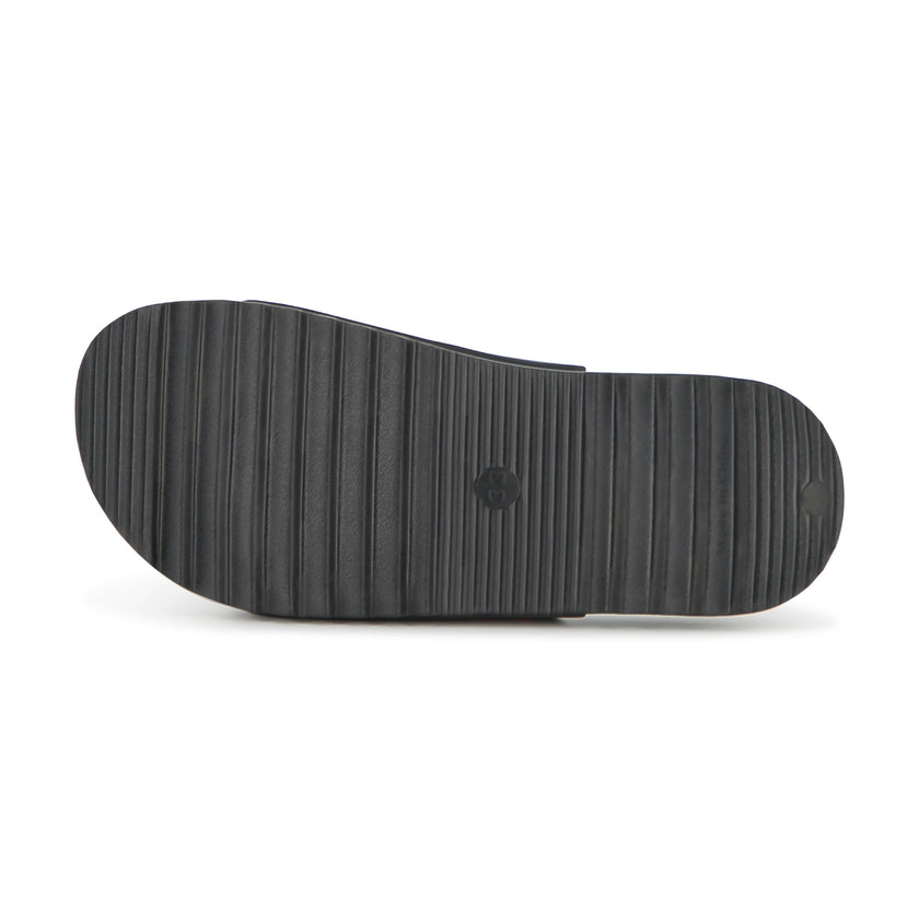 Boys Black Logo Sliders