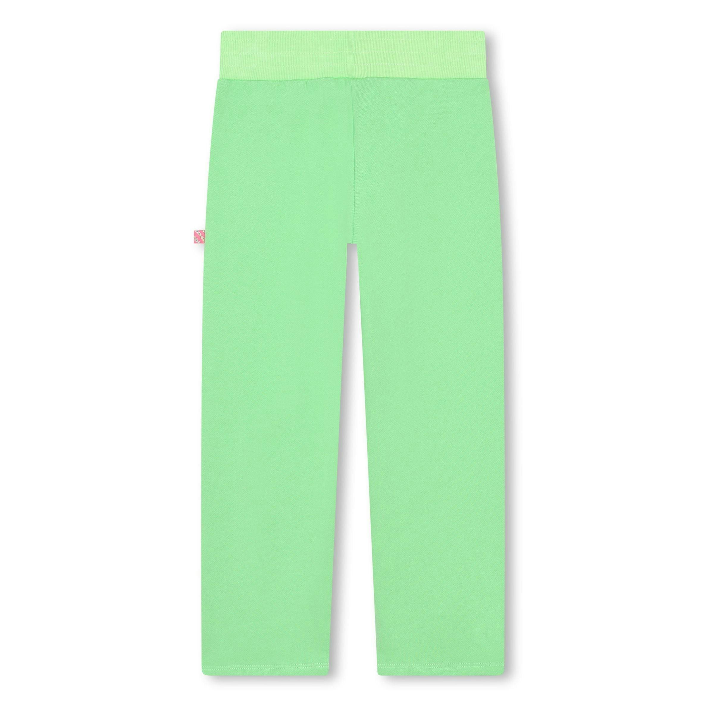 Green Comic Graphic Sweatpants