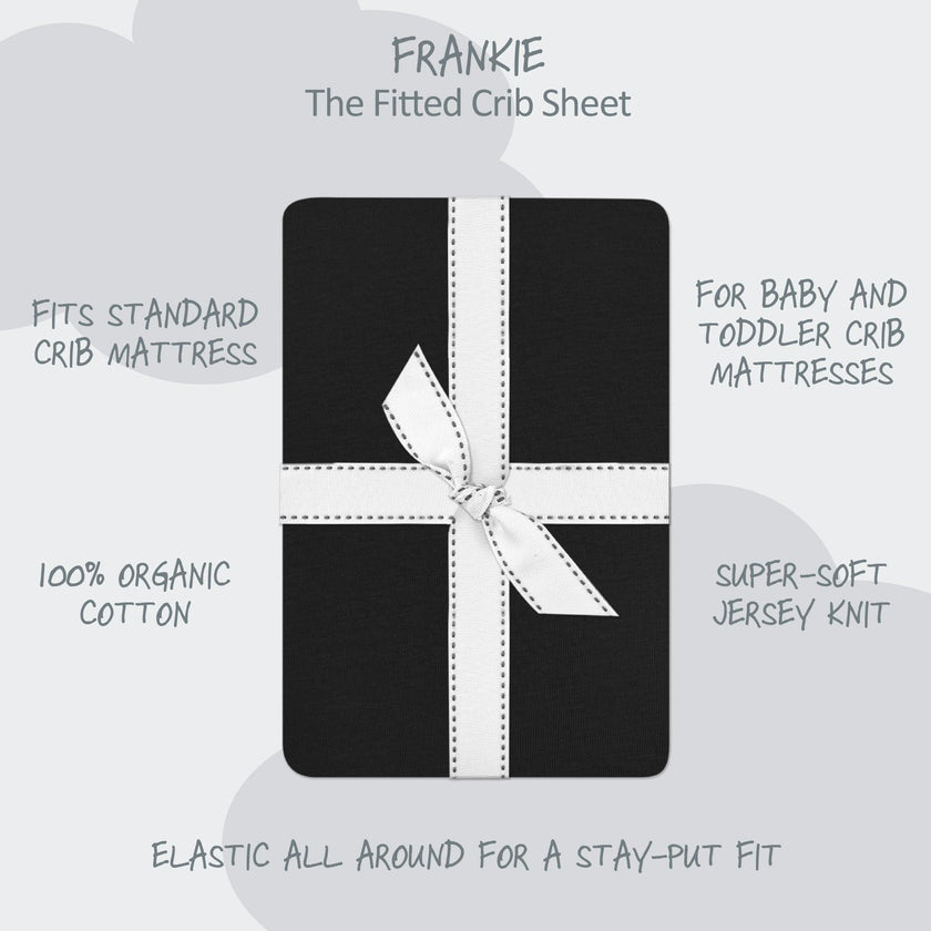 FRANKIE Fitted Crib Sheet