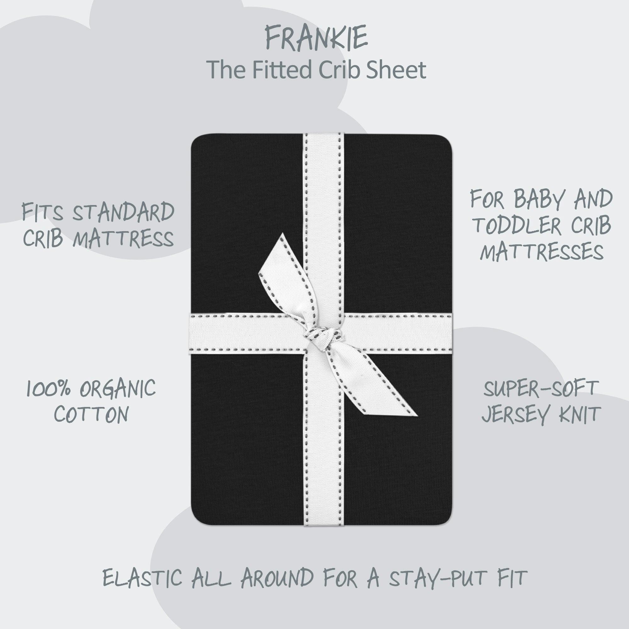 FRANKIE Fitted Crib Sheet