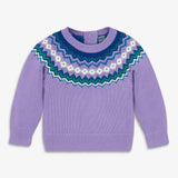 Baby fair isle sweater