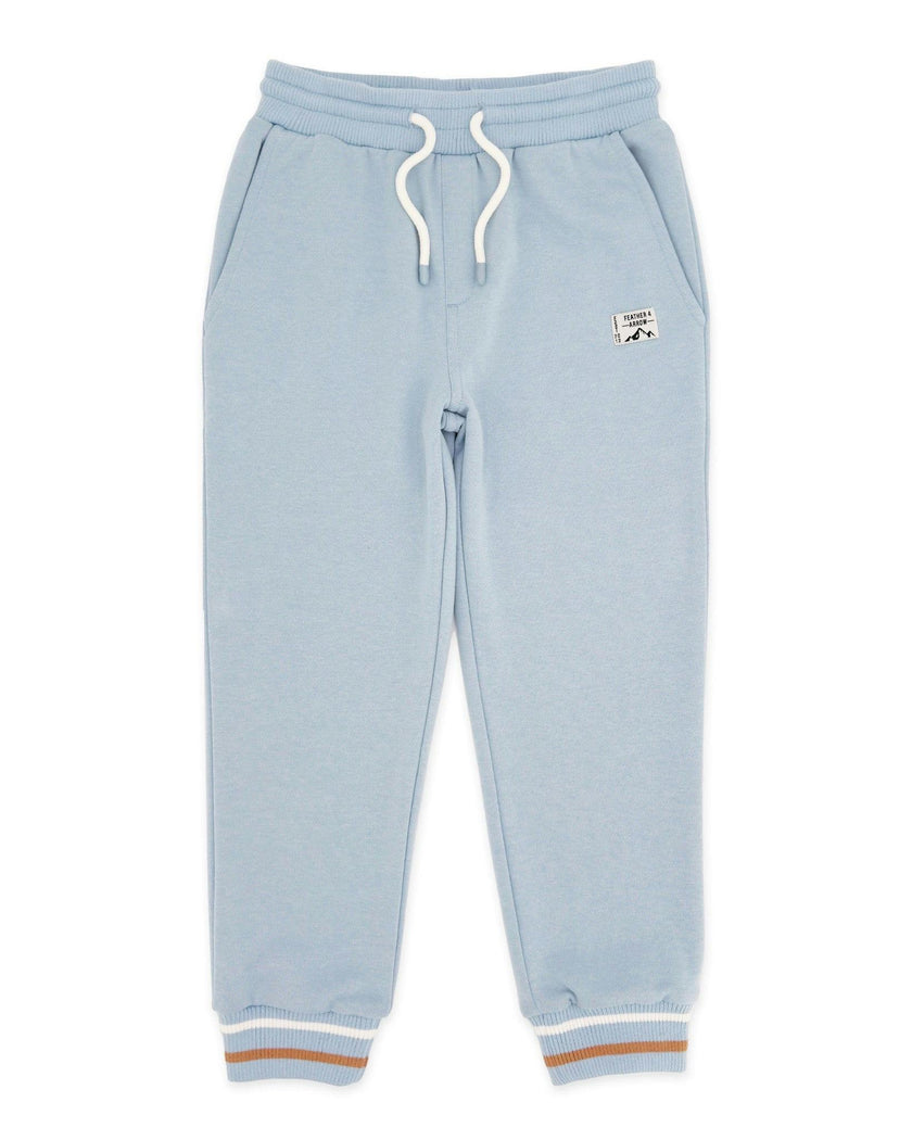 Bowie Outside Jogger - Celestial Blue French Terry