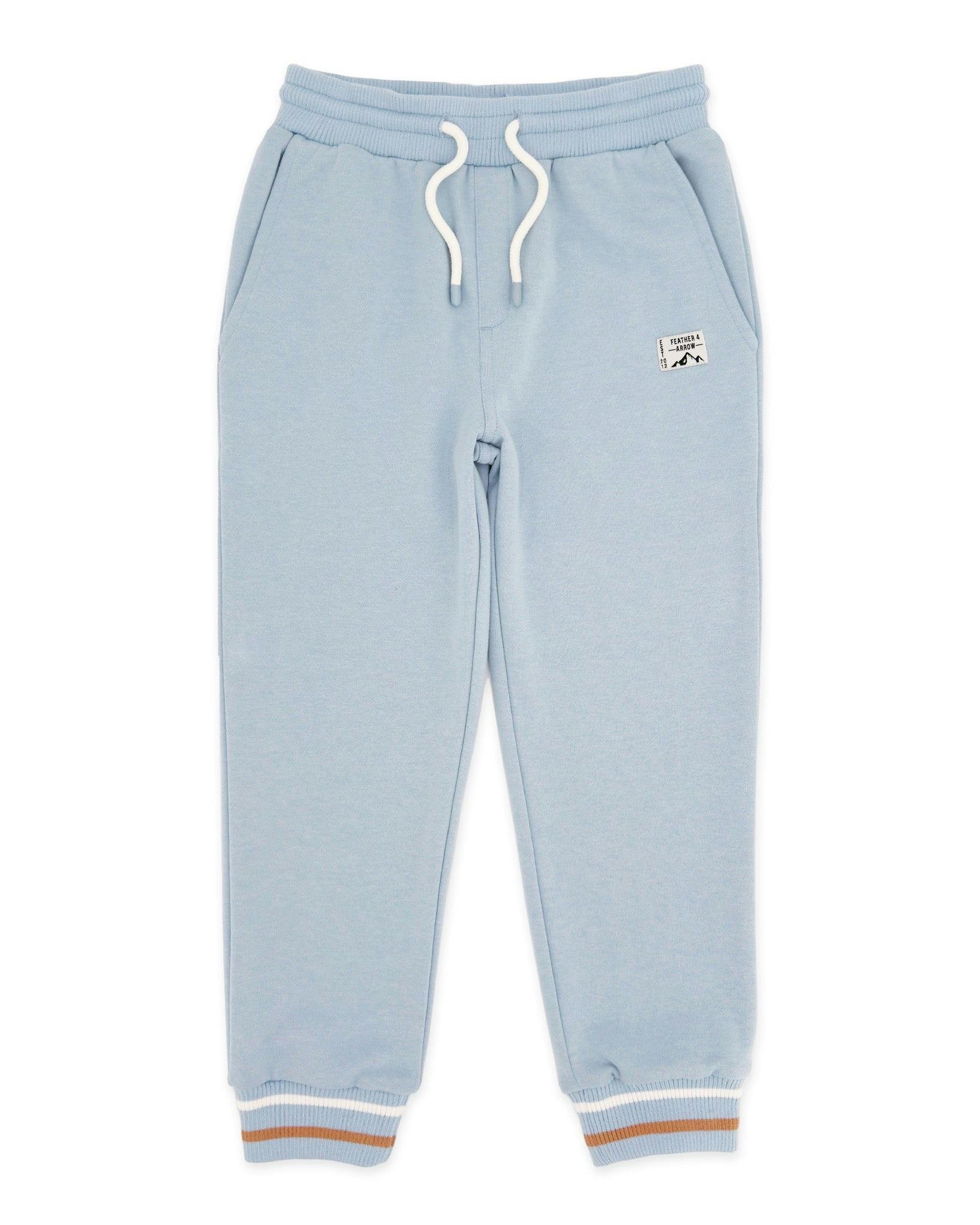 Bowie Outside Jogger - Celestial Blue French Terry