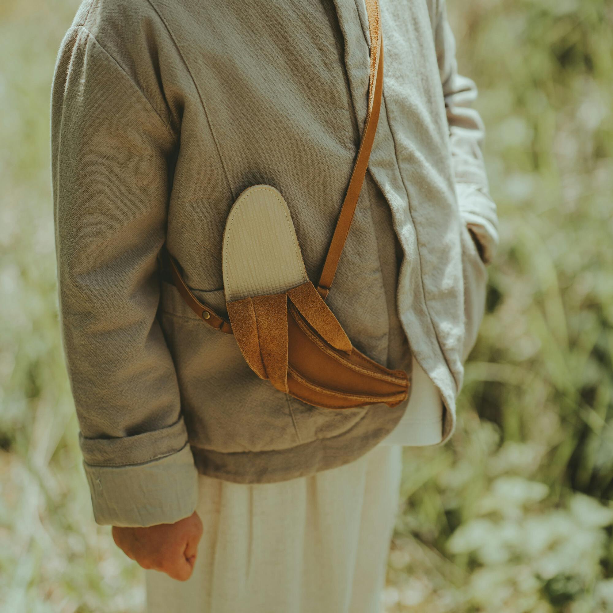 Nanoe Fruit Banana Nubuck Purse