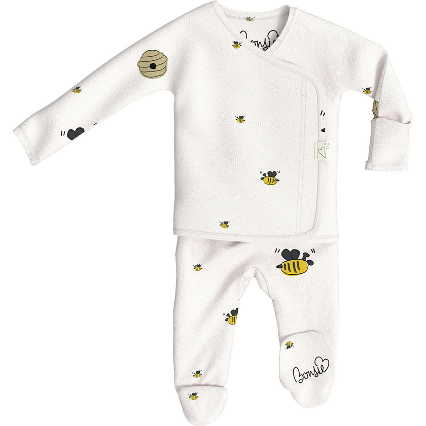 Footie - Bees & Honey