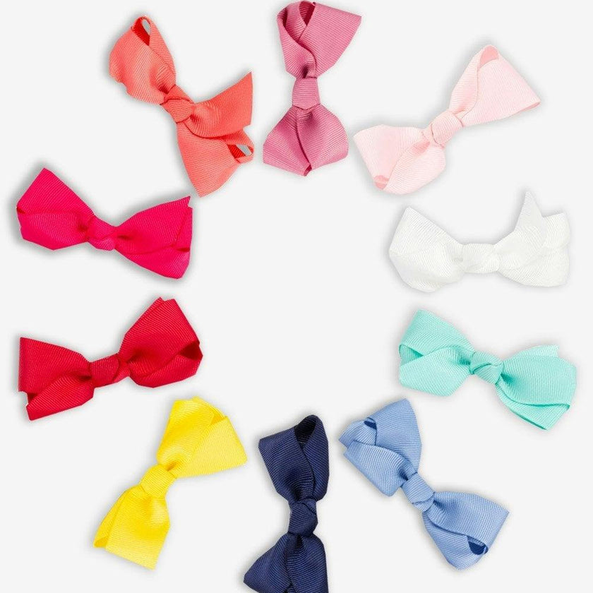 Large Bow Hair Clip in French Blue