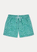 Green Puffer Fish Men's Swim Shorts