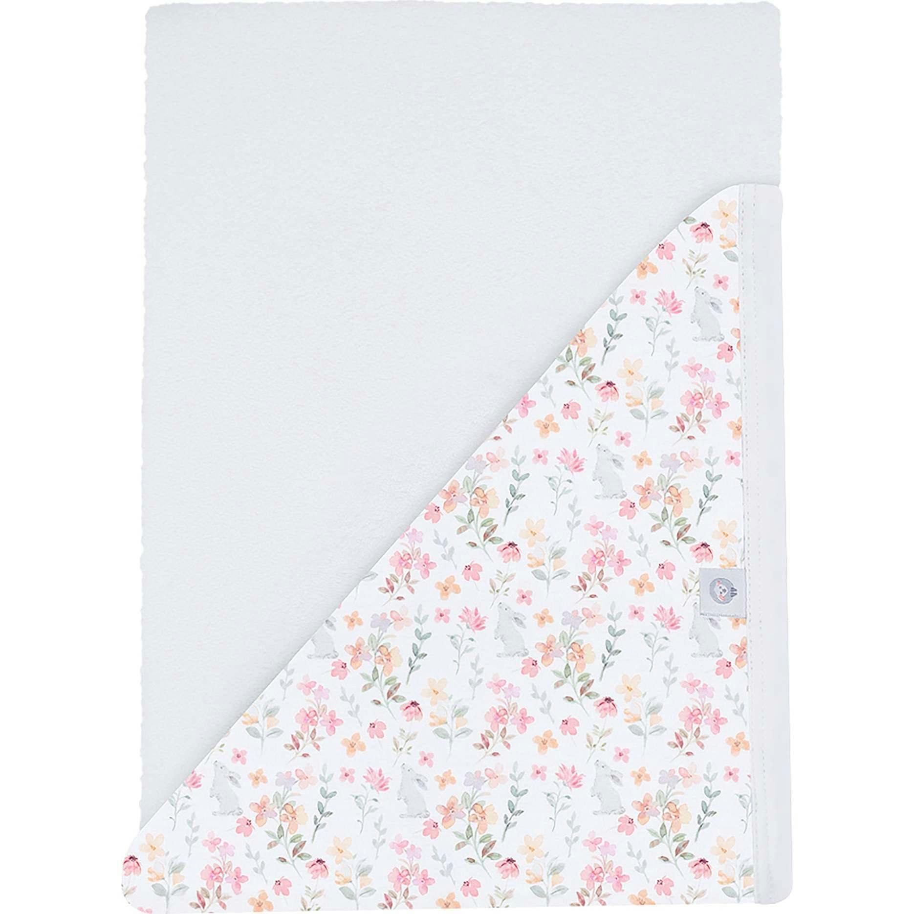Winter Flowers Pima Hooded Towel