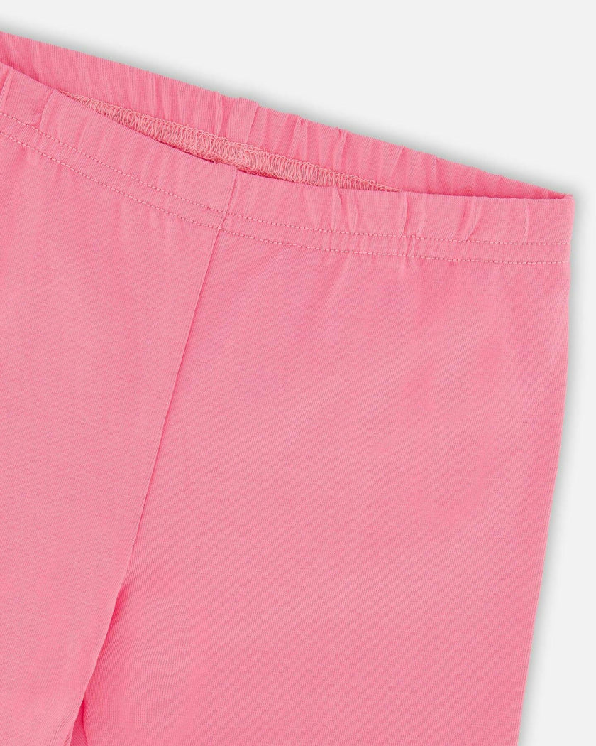 Organic Cotton Jersey Capri Pink