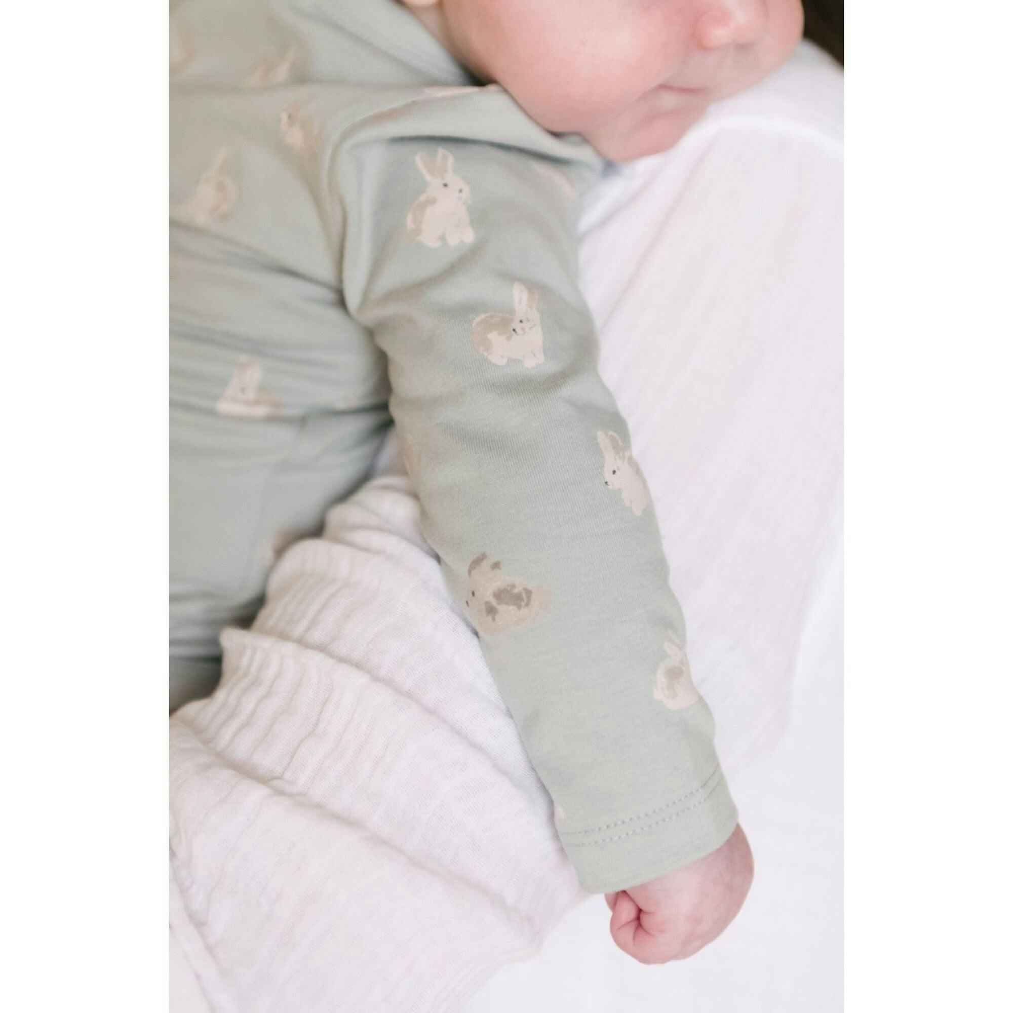 The Littles Long Sleeve Kimono One-Piece, Green