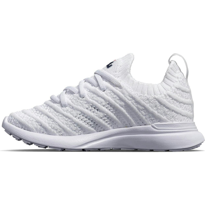 Kid's TechLoom Wave White / Red / Navy, White