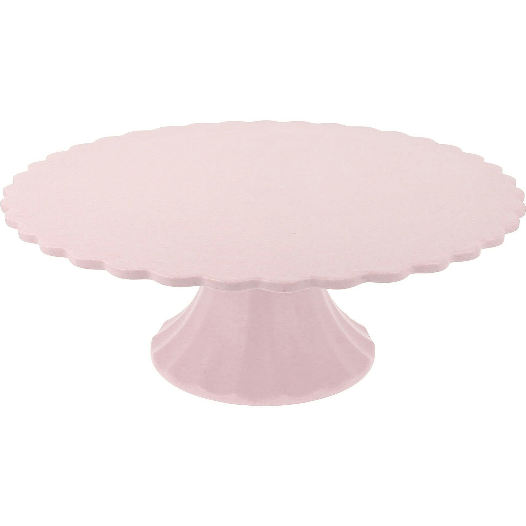 Medium Pink Reusable Bamboo Cake Stand
