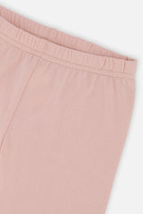 Organic Cotton Leggings Pale Dusty Pink