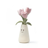 McHugs Elegant Tulip Vase Plant Stuffed Plushie 30cm