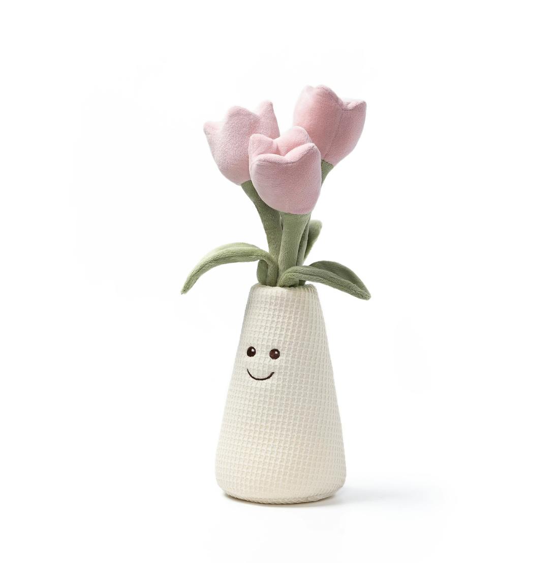 McHugs Elegant Tulip Vase Plant Stuffed Plushie 30cm