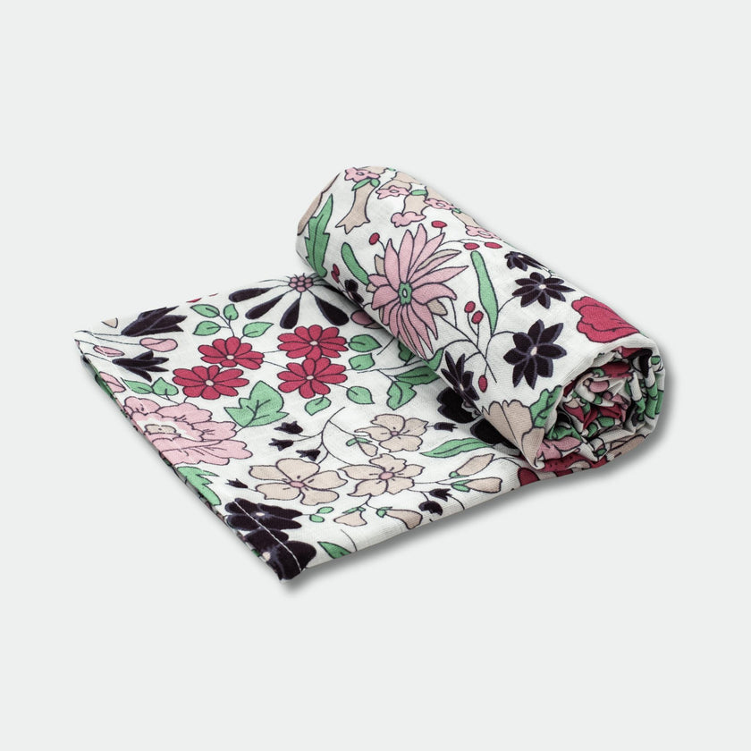 ETTA LOVES x LIBERTY – Sensory XL Muslin Swaddle - 5-12 months