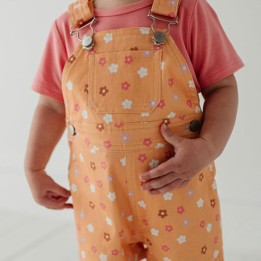 Baby Cotton Overalls Set