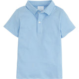 Short Sleeve Polo - Light Blue