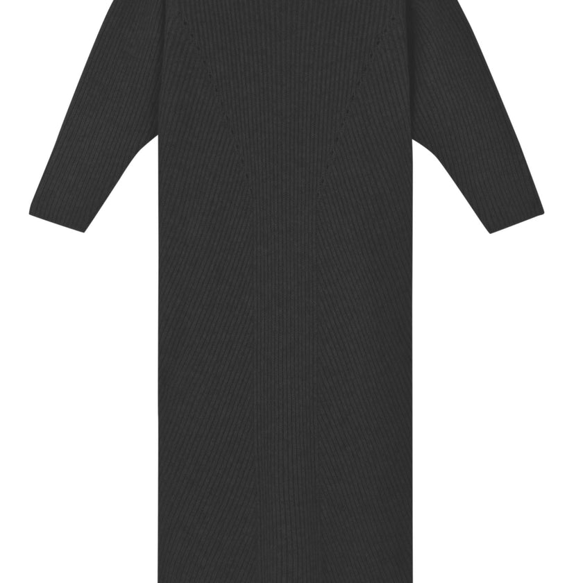 Pichu Pichu Sweater Dress in Black
