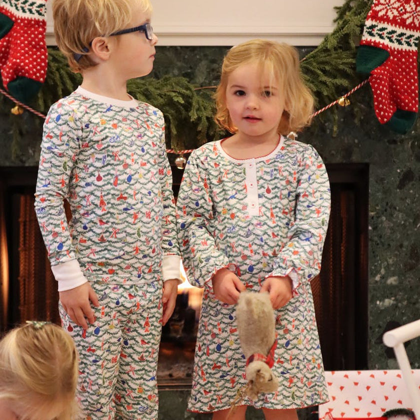 Oh Christmas Tree Two Piece Kids Pajamas