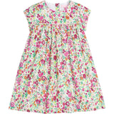 Charlotte Trim Short Sleeve Gathered Dress