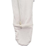 Zippered Footie, Oat