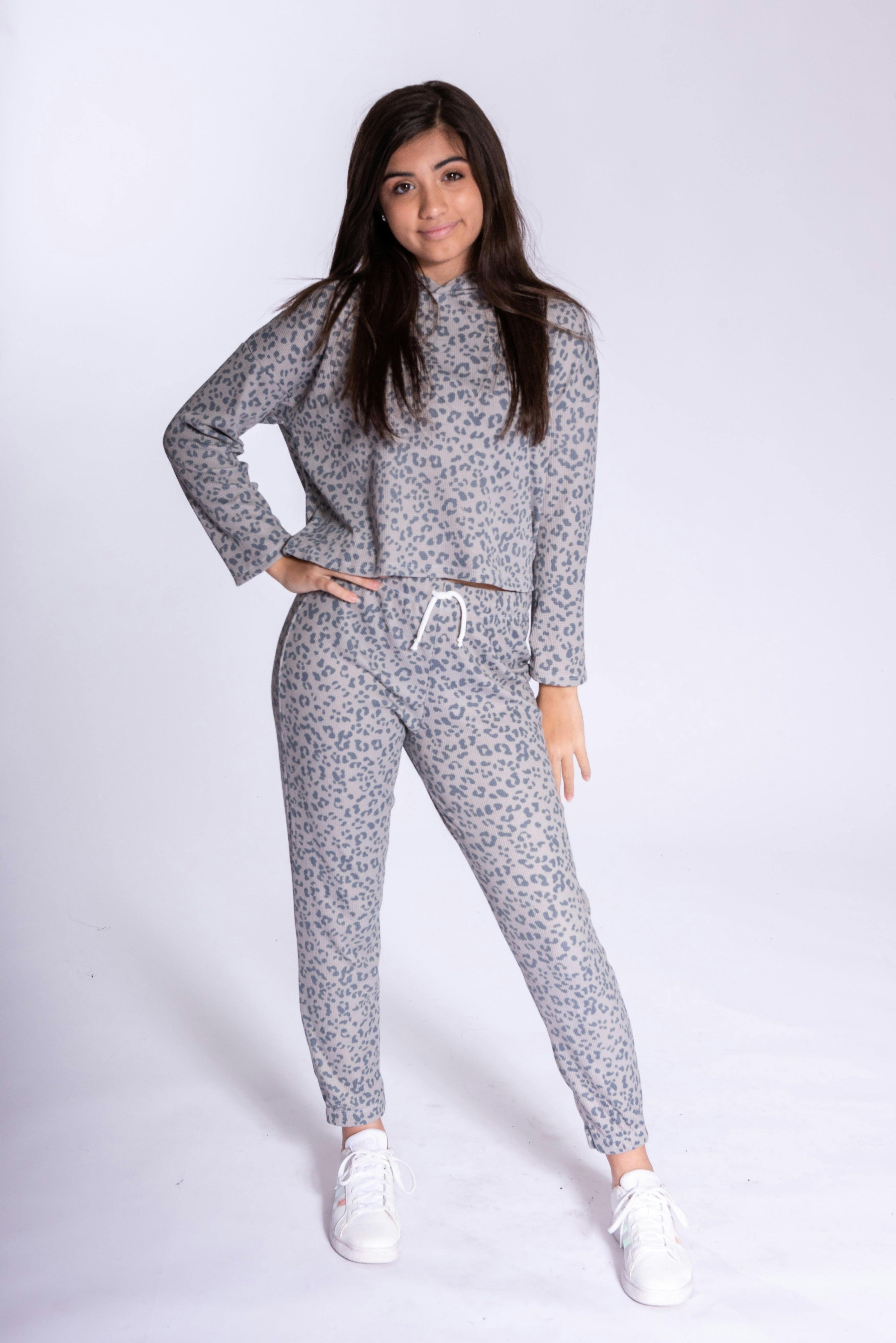 Kids Printed Sweatshirt and Jogger Set