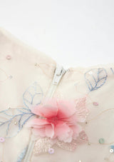 Rosalia Embroidered Mini Dress