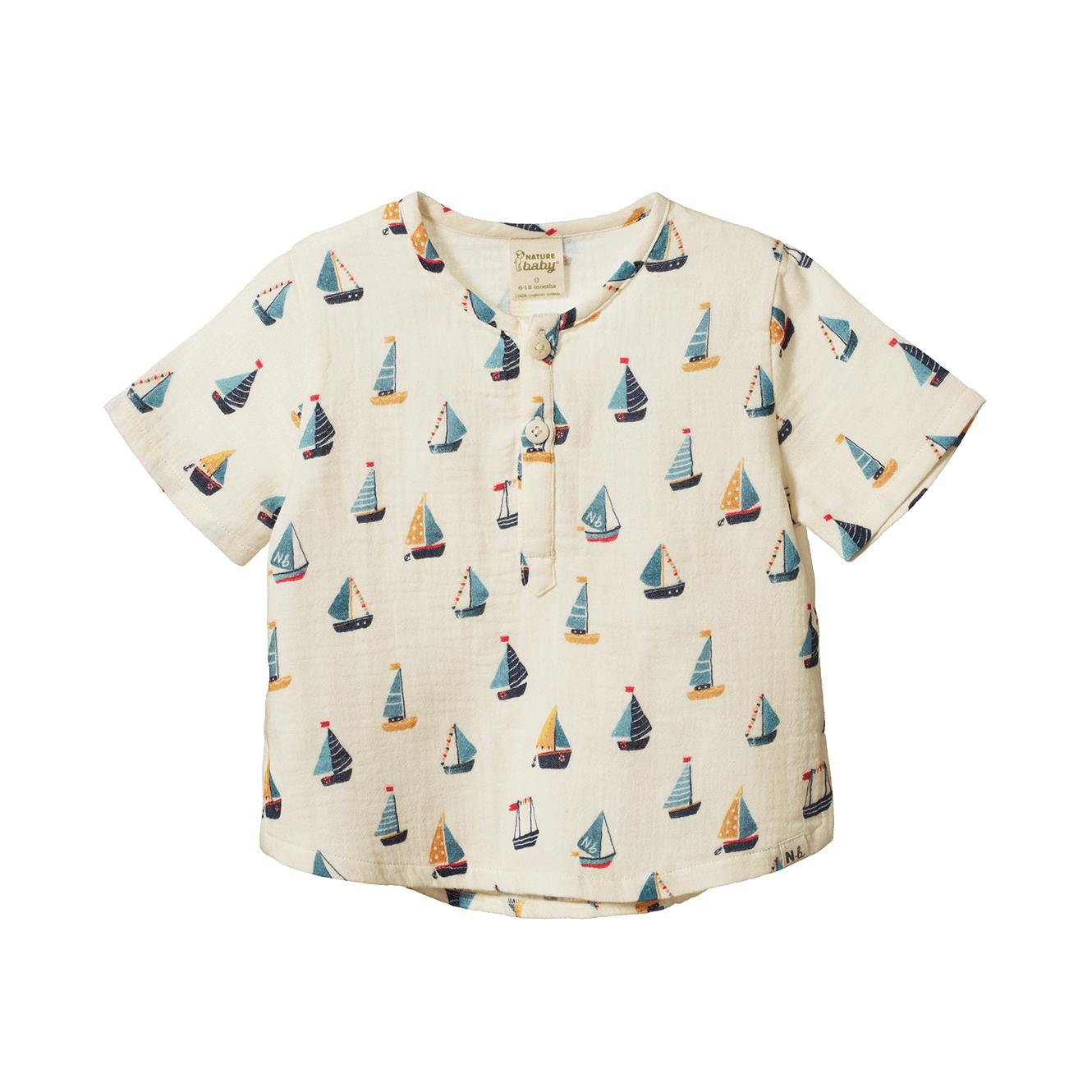 Short Sleeve Caravan Shirt Muslin