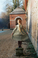 Robe fille Reina - Vert fougère