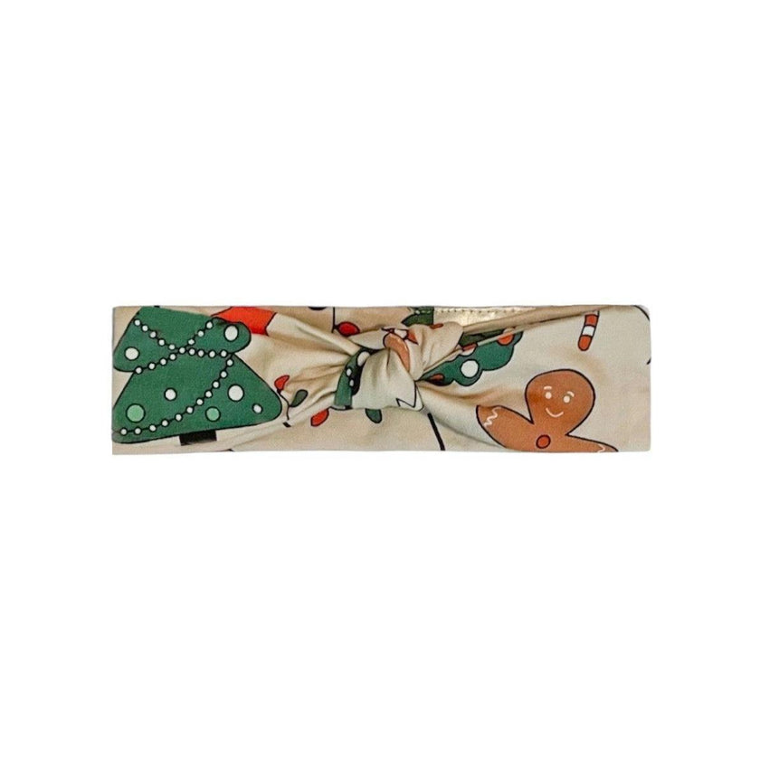 Girl's Holiday Gingerbread Festivities Headband