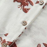 Cream Lobster Tank Top Shortall