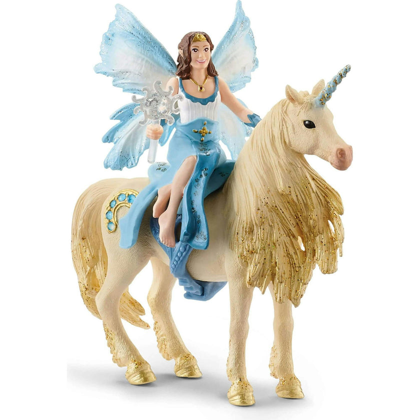 Schleich Bayala: Eyela Riding On Golden - 3pc Figurine Playset