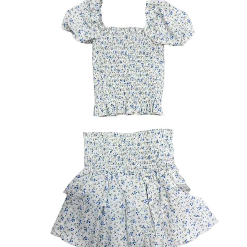 Girls Rib Bandage Dress