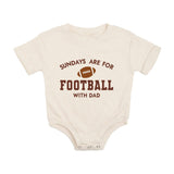 Sundays Are For Football Short Sleeve Romper